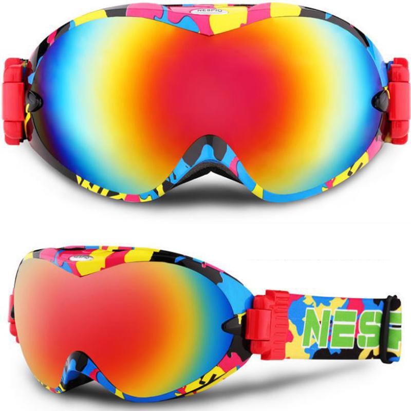 Ski Goggles Double Anti-fog Glasses for Men and Women Cocaine Myopia Glasses Adult Mountaineering Snow Protective Eyepiece Equipment