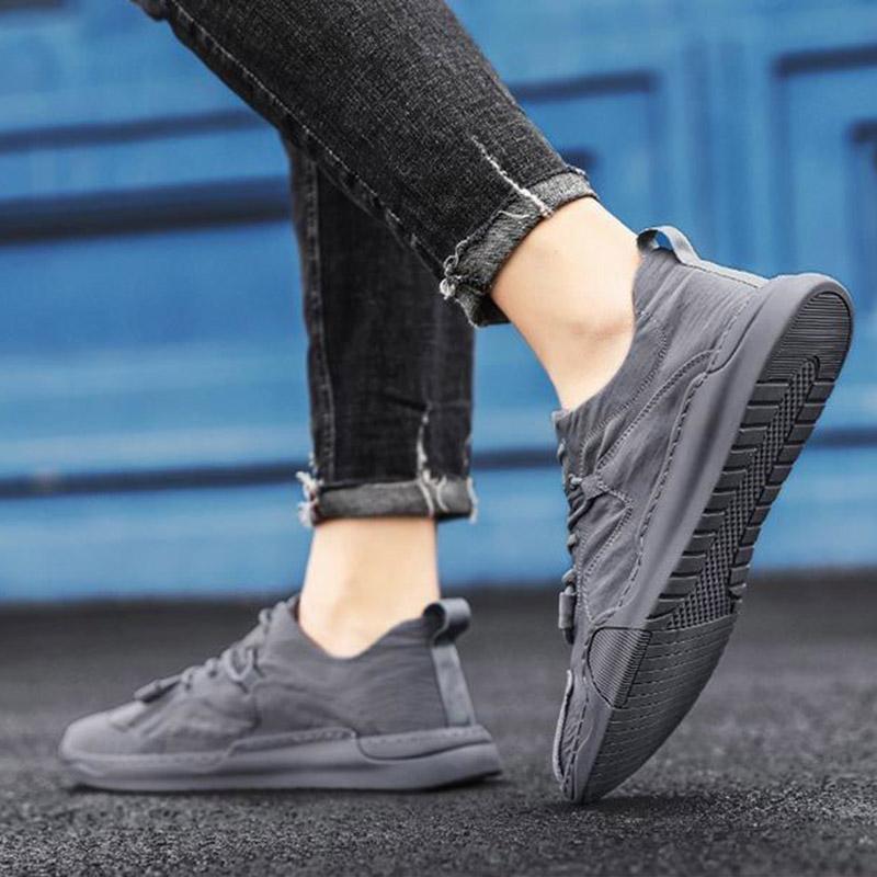 Men's Breathable Mesh Shoes Wear-Resistant Casual Shoes Sports Shoes Non-Slip Work Shoes