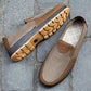 Spring Summer Cloth Shoes Men's Breathable Casual Canvas Shoes Tendon Soles Deodorant Breathable Lazy Net Shoes