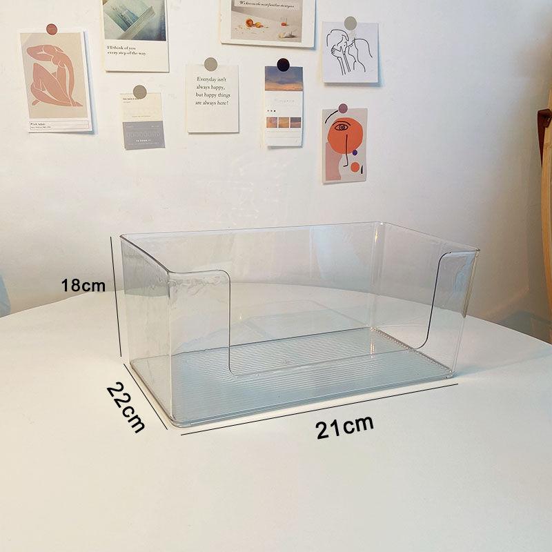Cosmetic Storage Box Skin Care Products Lipstick Dustproof Rack Dormitory Finishing Desktop Dressing Table Storage Frame