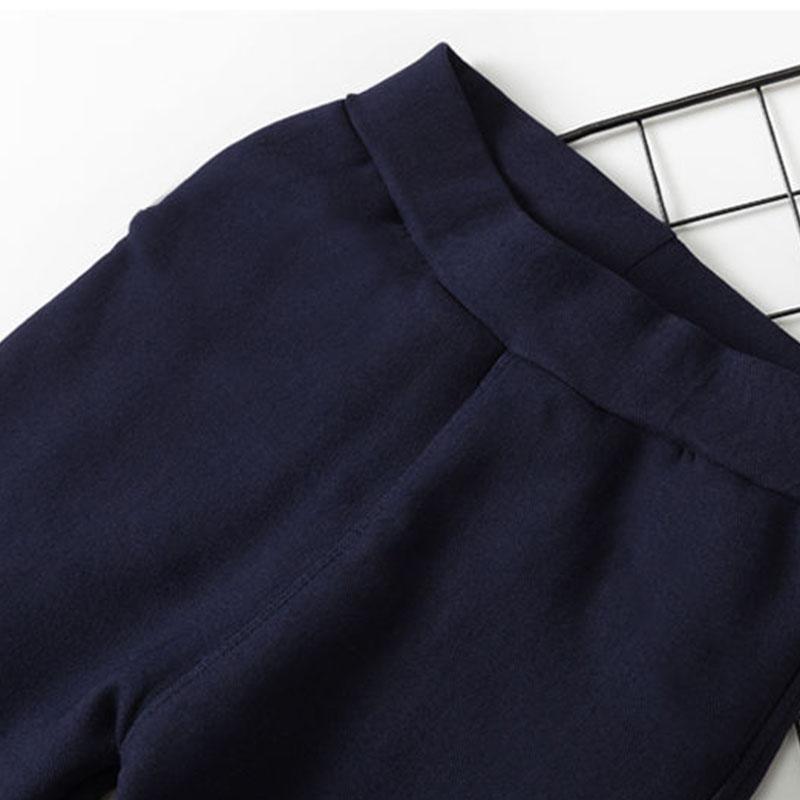 Girls' Leggings and Velvet Children's Pencil Pants Thickened Warm Children's Pants Baby 2021 Children's Clothing Autumn and Winter Wear