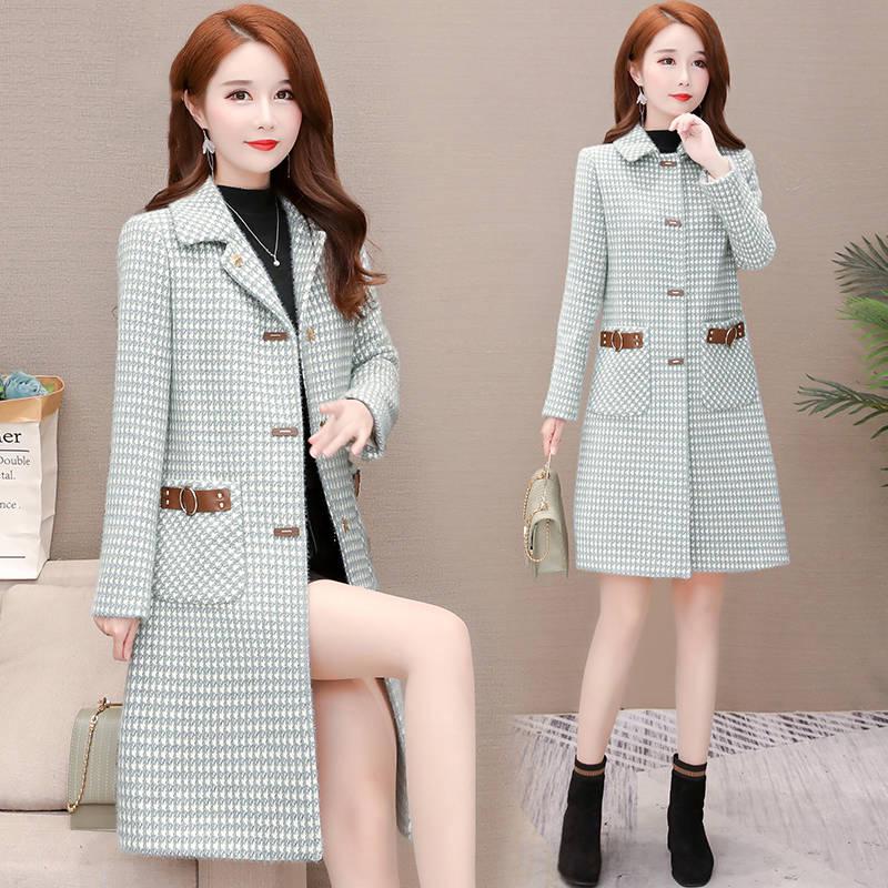Woman's Coat Slim Fit Jacket Female Autumn Winter Coat Women Solid Temperament Elegant Women Coat