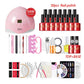 Manicure Set Nail Gel Polish Set For Manicure Nail Art Kit 54W UV Lamp Nail Dryer Extension Tool set