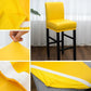 PU Leather Waterproof and Stain-resistant Chair Cover Wipeable Disposable Chair Cover Cover Bar Household High-leg Dining Table and Chair Cover