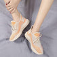 Women's Summer Breathable Flying Woven Sports Shoes Running Casual Shoes Students Korean Version All-match