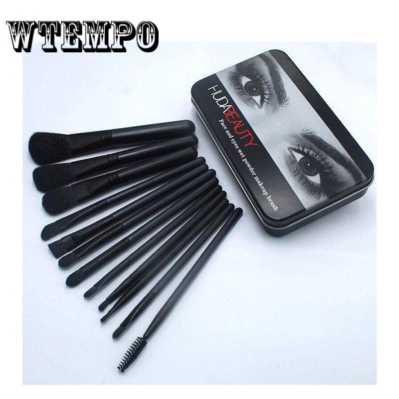 Women's Fashion Brushes Wooden Foundation Cosmetic Eyebrow Eyeshadow Brush Makeup Brush Sets Tools