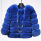 2021 New Faux Fur Coat Women's Autumn and Winter Fashion Temperament Coat Ladies Warm Vest
