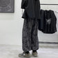 Casual Pants Men's Letters Full Print Loose Wide-leg Drawstring Sports Pants Leggings Men's Trend All-match