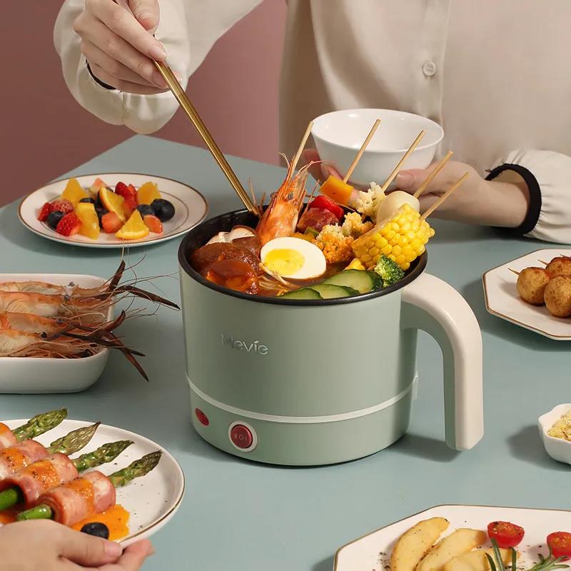 Student Household Multi-function Noodle Cooking Electric Skillet Single Small Electric Pot Small Pot Mini Electric Pot