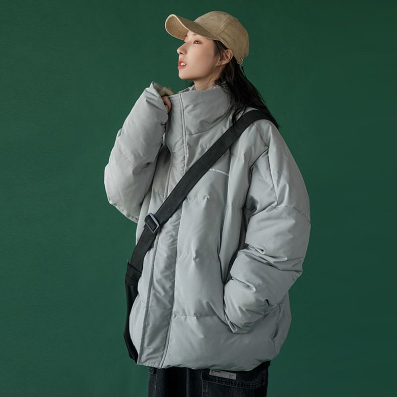 Jacket Women Winter Bread Coat Female Students Short Ins Loose Thick Cotton Coat All-match