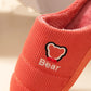Slippers Women Winter Thick Warm Home Cotton Shoes Men Plus Size Sliders House Non Slip Fleece Winter Slippers