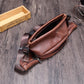 Waist Bag Men Brown Multi-pocket Chest Bag Mobile Phone Bag Outdoor Leisure Sports Shoulder Bag