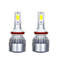 2pcs C6 10800LM 6000K 120W COB LED Car Headlight Kit Hi / Lo Light Bulbs