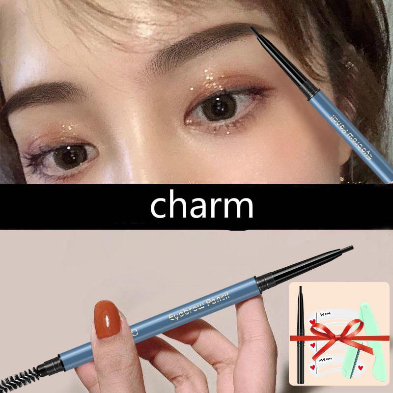 [Buy 1 get 4] double-headed ultra-fine eyebrow pencil waterproof sweat-proof lasting non-marking