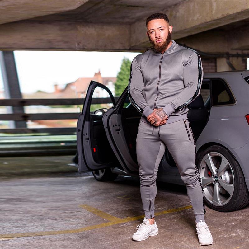 Sports Two-piece Running Casual Solid Color Quick-drying Fitness Running Fitness Training Suit