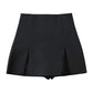 Women Skirts Female Large Size Casual A-line Mini Skirt Summer Solid Color Slim Skirts High Waist All-match Skirt