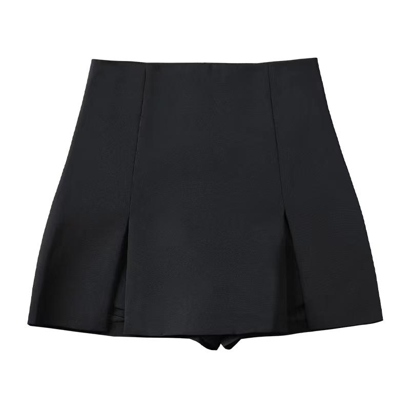Women Skirts Female Large Size Casual A-line Mini Skirt Summer Solid Color Slim Skirts High Waist All-match Skirt