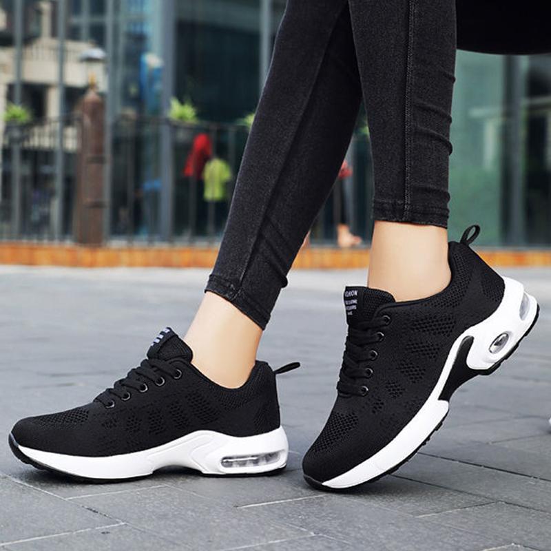 Shoes Women 2021 Sports Shoes Women Shoes Women's Walking Shoes Flat Running Shoes Non-slip Ladies Shoes Travel Shoes