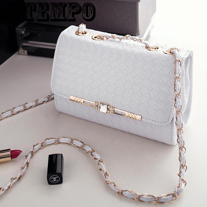 Women's Bag Messenger Bag Fashion Chain Wild Trend Weaving Casual Shopping Package Summer
