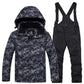 Children's Ski Clothing Suit Outdoor Windproof and Waterproof Two-piece Sportswear Wear-resistant Tooling Snowboard Clothing