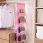Bag Storage Bag Multifunctional Clothing Storage Bag Hanging Household Bag Finishing Wall Hanging Closet Storage Bag