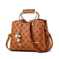 Fashion Casual Small Bag Trend Korean Version of PU Leather Ladies Handbag Simple and Versatile One-shoulder Messenger Bag