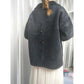 Woolen Fashion Jacket Fall/Winter Lapel Short Sweater Thicken Long Sleeve Knit Cardigan