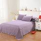 Bed Sheet Single Large Double Bed Household Bedding Single Dormitory Bed Sheet Sanded Solid Color Spring Autumn