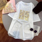 Loose O-Neck Short Sleeve Women Casual Long T-shirt Dress Big Loose Home Comfort Outer Convenient