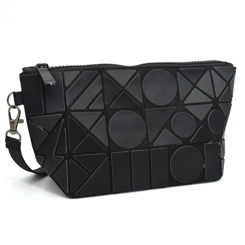 Diamond Magic Solid Color Cosmetic Bag Handbag Women Makeup Bag
