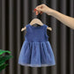 Girls Dress Summer Mesh Skirt Children's Sling Princess Dress for Children