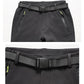 Fall/winter Thickened Assault Pants Men Plus Velvet Thickened Waterproof and Windproof Outdoor Hiking Pants Stretch Fleece Ski Pants
