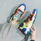 Fall Fashion High-top Men's Shoes Casual All-match Sneakers Colorful Trendy Shoes