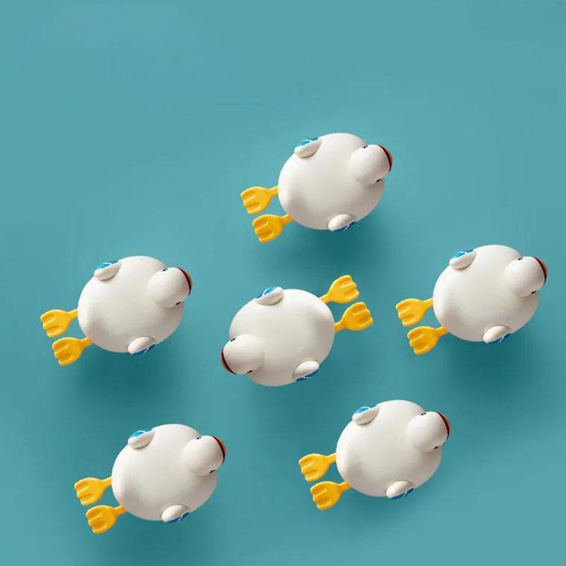 Little White Goose Baby Baby Bath Toys Children Swimming Playing In Water Boys Girls Little Yellow Duck Bathing Duck Turtle