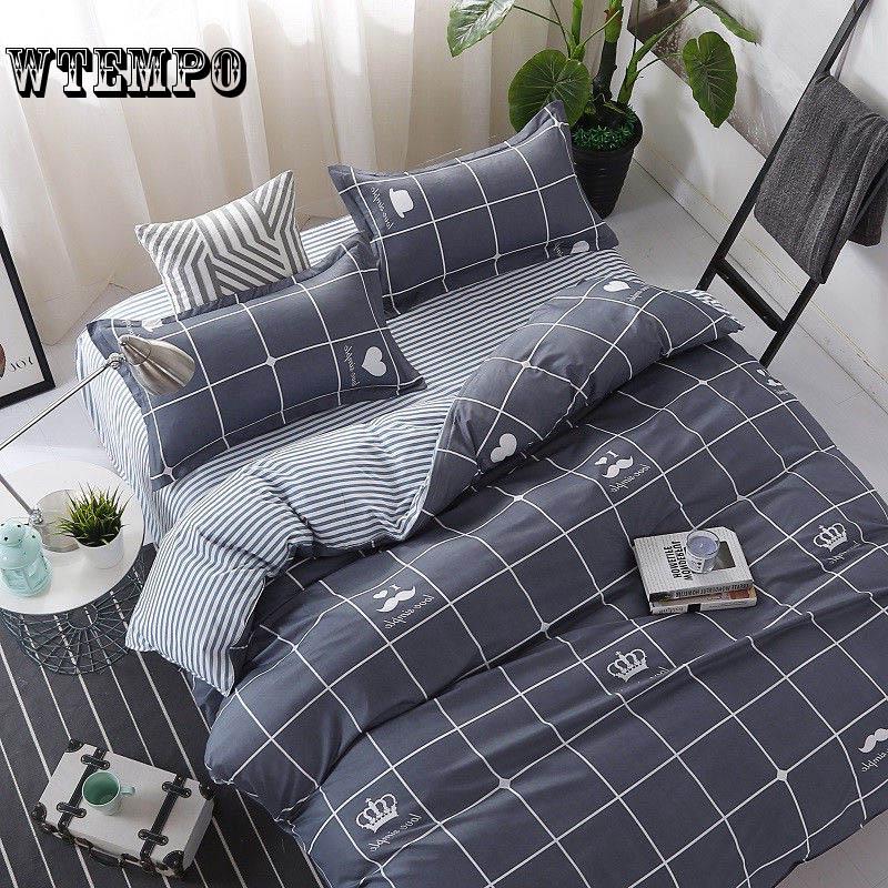 Home textile comfort 4pcs bedding soft warm skin-friendly bedding set
