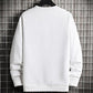 Teenager Men's Long-sleeved Sweatshirts Trendy Student Autumn Bear Cartoon Print Sweater Men