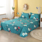Four Seasons Universal Washed Cotton Bedding, Three-piece Single-piece Bed Sheet, Two Pillowcases, Cotton Sheet, Sweat-absorbent and Breathable