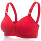 Embroidered Beautiful Back No Steel Ring Gathered Anti-sagging Breast Large Size Thin Ladies Sexy Comfortable Breathable Soft Bra