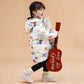 White Duck Down Children's Down Jacket Mid-length Girl Children's Jacket Winter