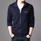 Autumn and Winter Men's Jacket Casual Jacket Youth Jacket Middle-aged Father Wear Winter Warm Zipper Jacket