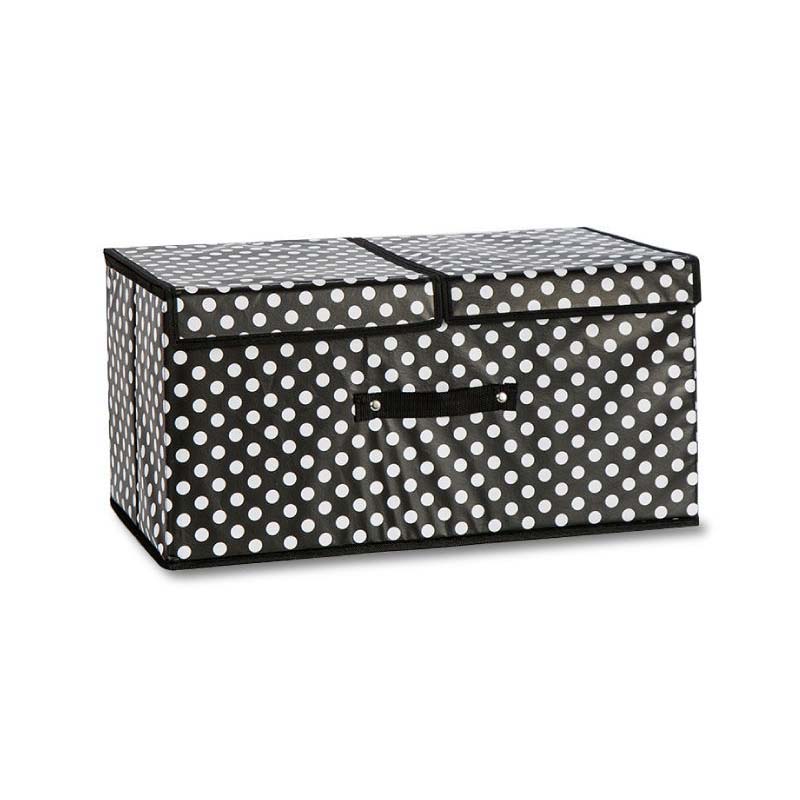 Cloth Storage Box Double Cover Storage Box Foldable Underwear Socks Book Storage Box