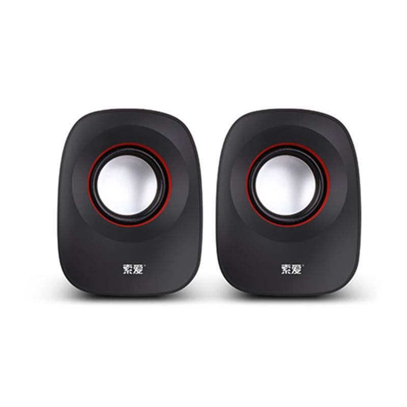 Desktop Computer Small Audio Speaker Household Wired Mini Speaker Subwoofer High Sound Quality Large Volume