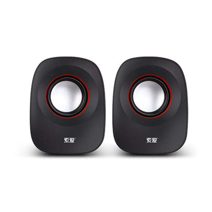 Desktop Computer Small Audio Speaker Household Wired Mini Speaker Subwoofer High Sound Quality Large Volume