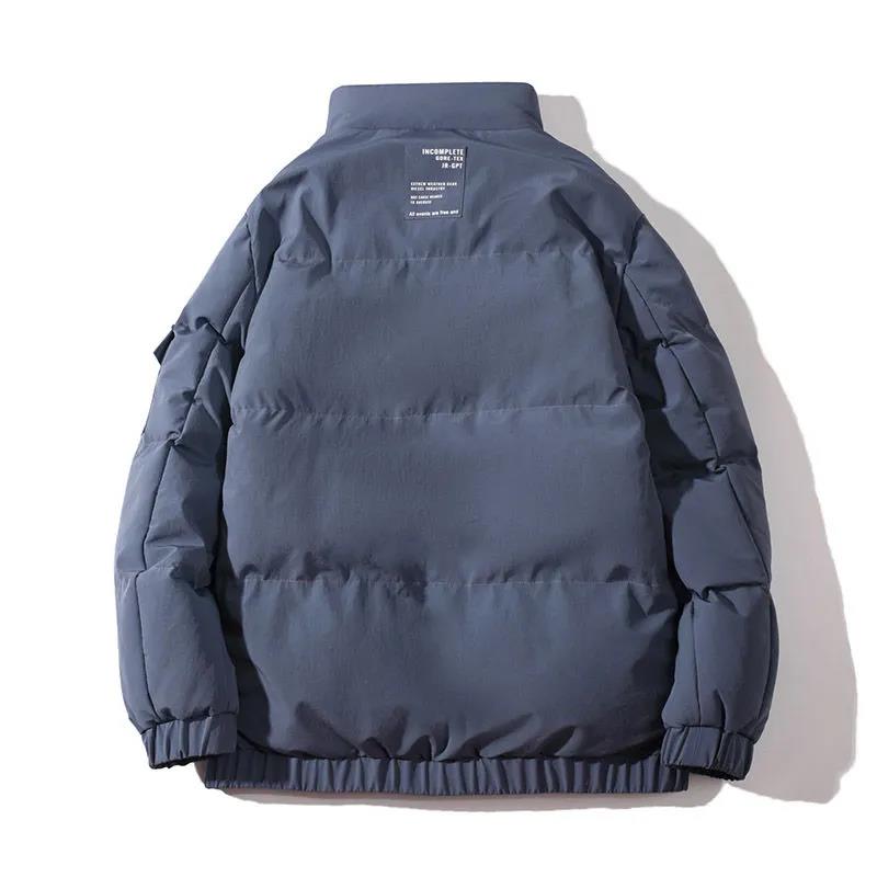 Autumn and Winter Men's Padded Jacket for Cold and Warmth Thick Padded Jacket Korean Style Trendy Loose Jacket