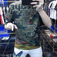 Retro Style Slim T-shirts Summer O-neck Short Sleeve Casual Shirts Soft Tops European High Street Fashion Personality Tees