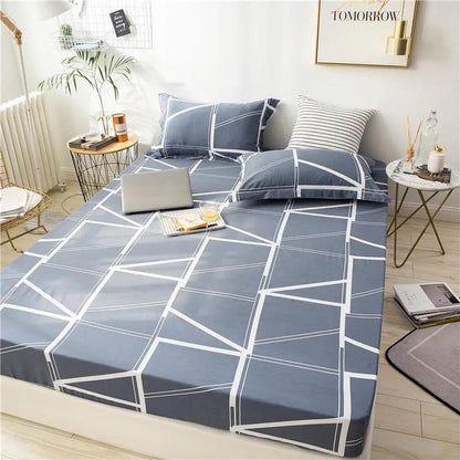 Pure Cotton Fitted Sheet One-piece Simmons Protective Cover Mattress Cover Dust Cover