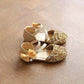 Children Sandals Girl Princess Shoes for Girls Glitter Bowtie  Sandals Dress Party Shoe Size 21-36