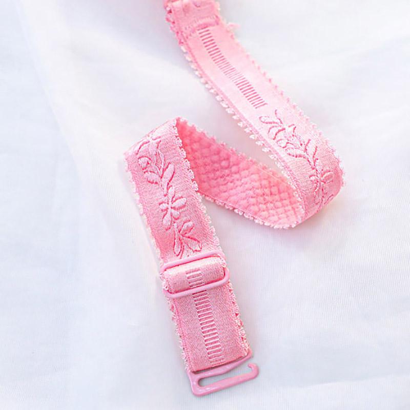 40-44CD Ultra-thin Breathable Mesh Belt Steel Ring Gathers The Auxiliary Breast Anti-sagging Adjustment Type Women's Underwear Bra