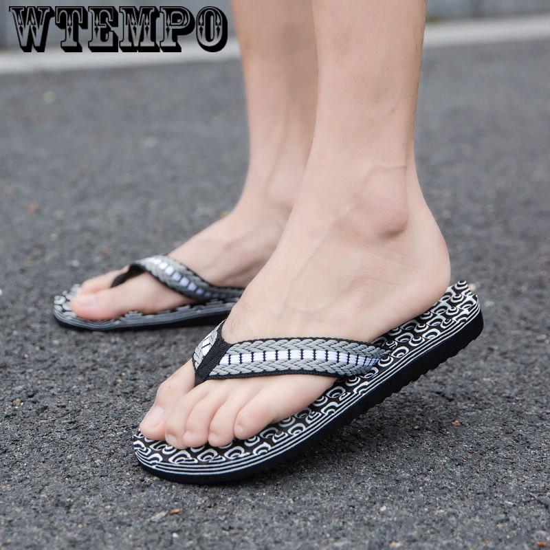Summer Men's Slippers Flip Flops Men's Sandals and Slippers Non-slip Soft Bottom Fashion Camouflage