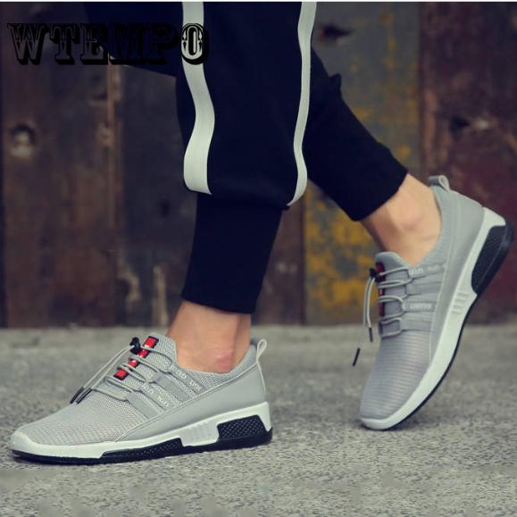 Men Fashion Casual Running Shoes Outdoor Breathable Mesh Sneakers